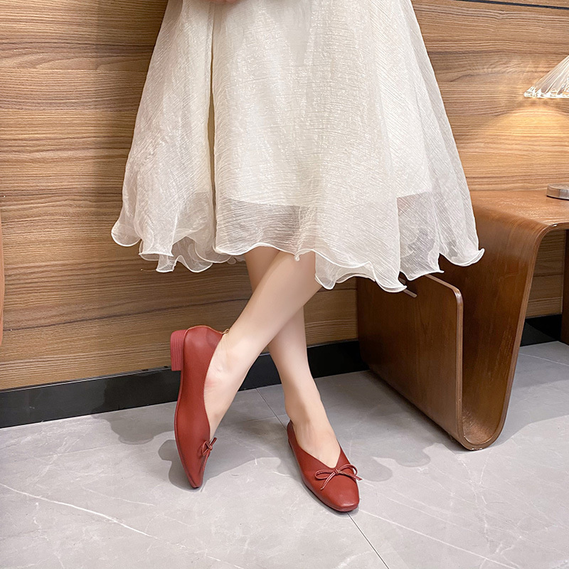 formal dress with flat shoes